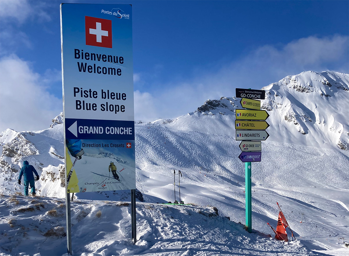 Skiën naar Les Crossets